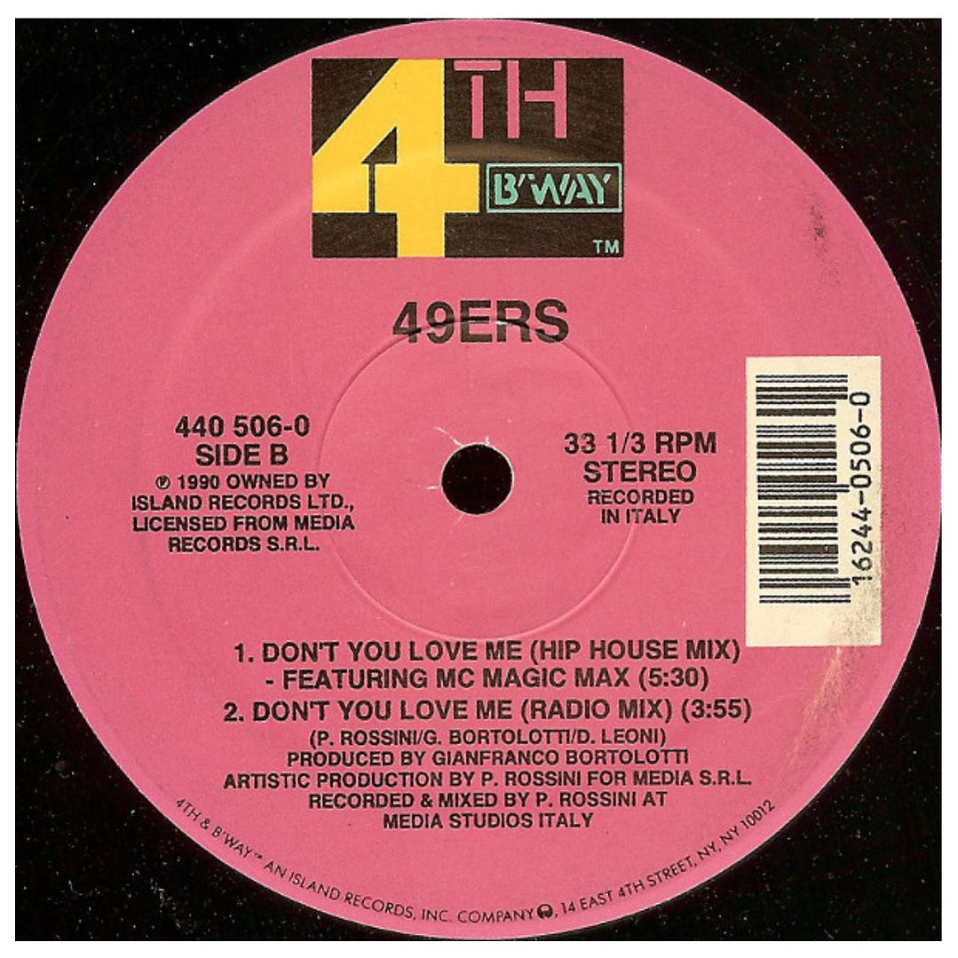 49ERS - DON'T YOU LOVE ME / 12