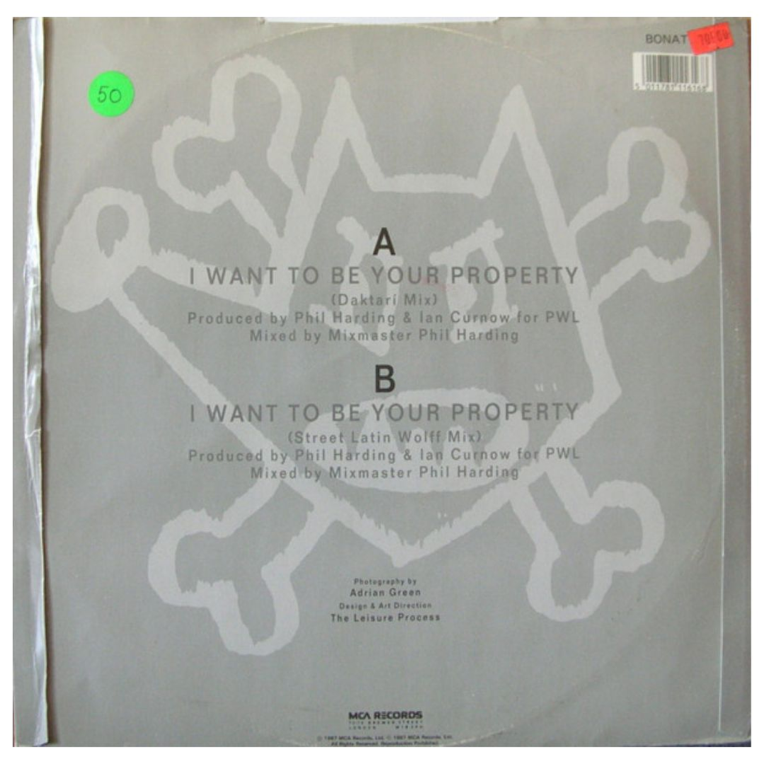 BLUE MERCEDES - I WANT TO BE YOUR PROPERTY / 12