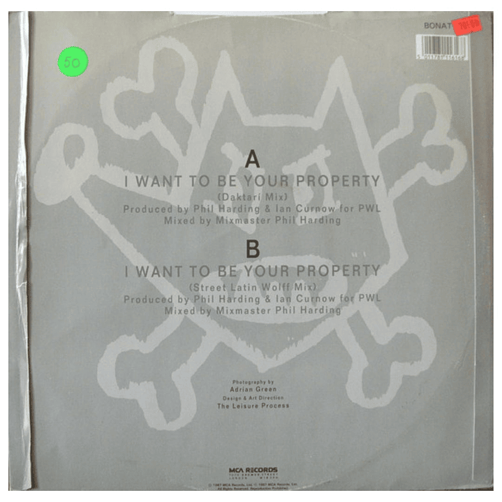 BLUE MERCEDES - I WANT TO BE YOUR PROPERTY / 12