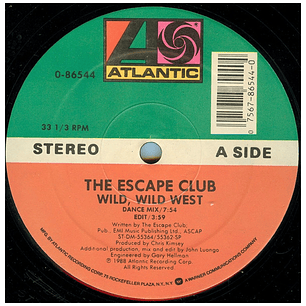 THE ESCAPE CLUB - WILD, WILD WEST / 12