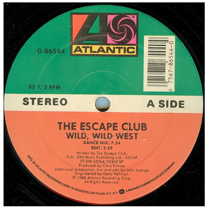 THE ESCAPE CLUB - WILD, WILD WEST / 12