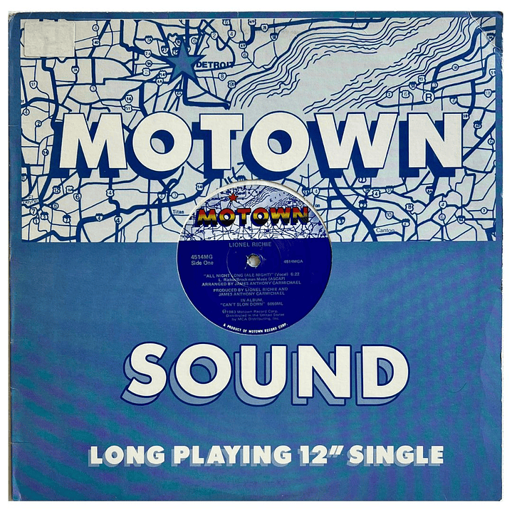 LIONEL RICHIE - ALL NIGHT LONG (ALL NIGHT) / 12