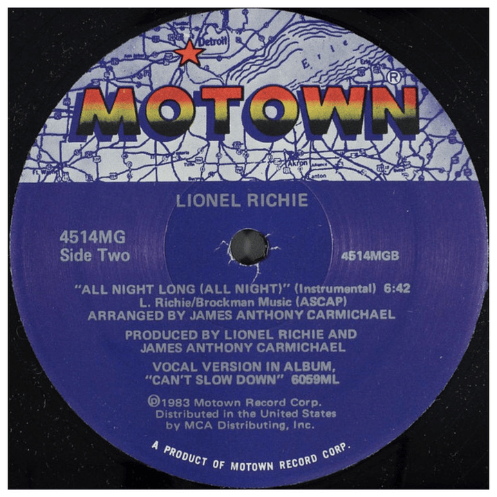 LIONEL RICHIE - ALL NIGHT LONG (ALL NIGHT) / 12