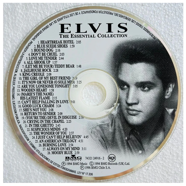 ELVIS PRESLEY - THE ESSENTIAL COLLECTION / CD USADO 4