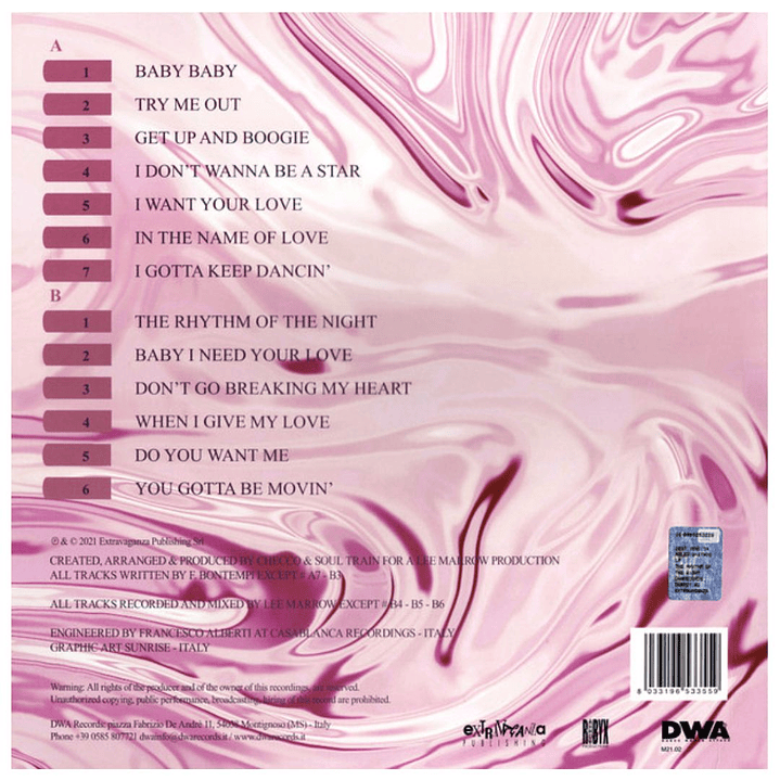 CORONA - RHYTHM OF THE NIGHT / VINILO 2