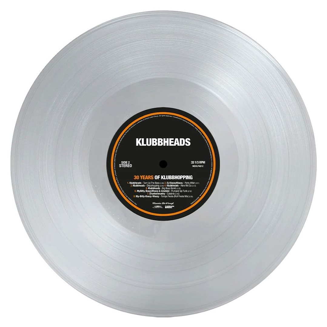 KLUBBHEADS - 30 YEARS OF KLUBBHOPPING (CLEAR VINYL) / VINILO 6