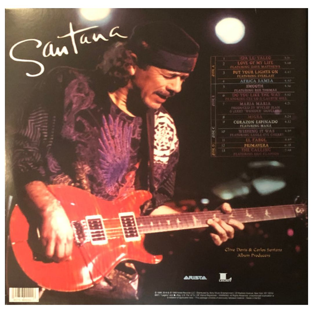 SANTANA - SUPERNATURAL (2LP) / VINILO 2