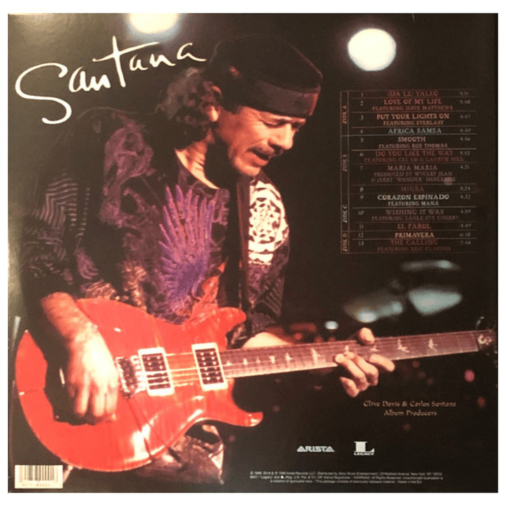 SANTANA - SUPERNATURAL (2LP) / VINILO 2