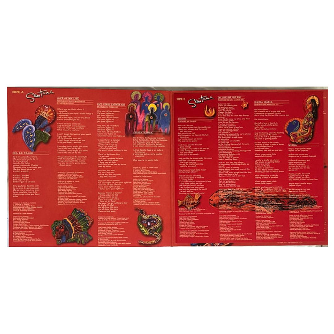 SANTANA - SUPERNATURAL (2LP) / VINILO 5