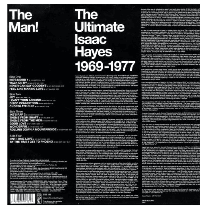 ISAAC HAYES - THE ULTIMATE 1969-1977 (2LP) / VINILO 2