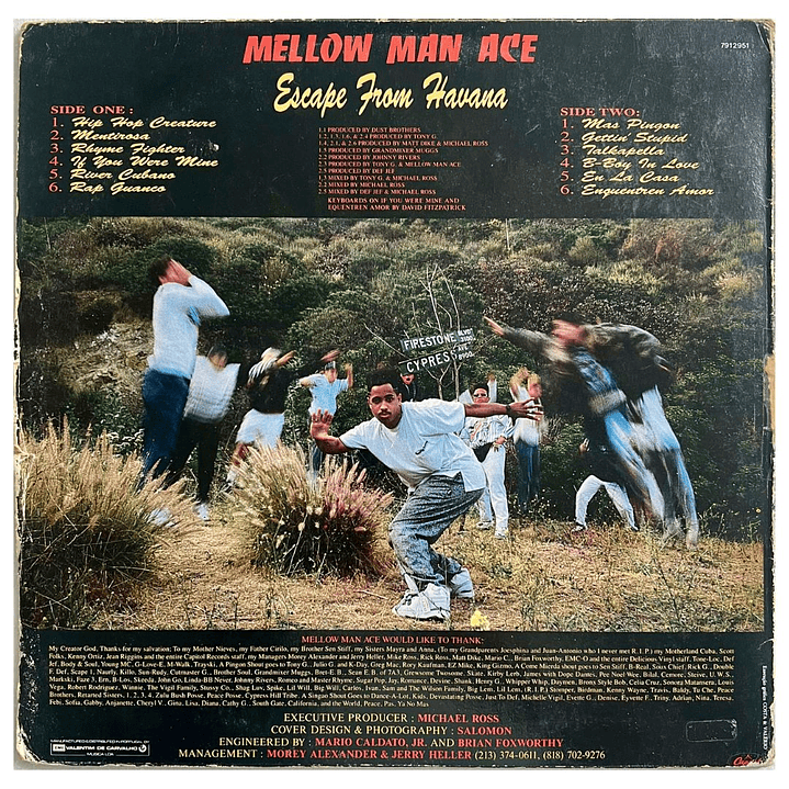 MELLOW MAN ACE - ESCAPE FROM HAVANA / VINILO USADO 2