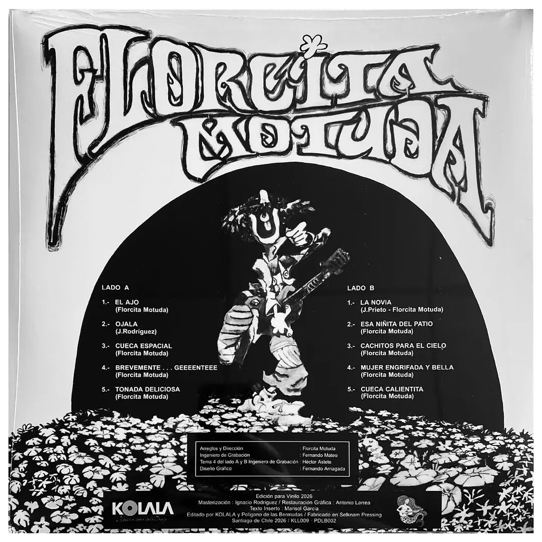 FLORCITA MOTUDA - FLORCITA MOTUDA (2026) / VINILO  2