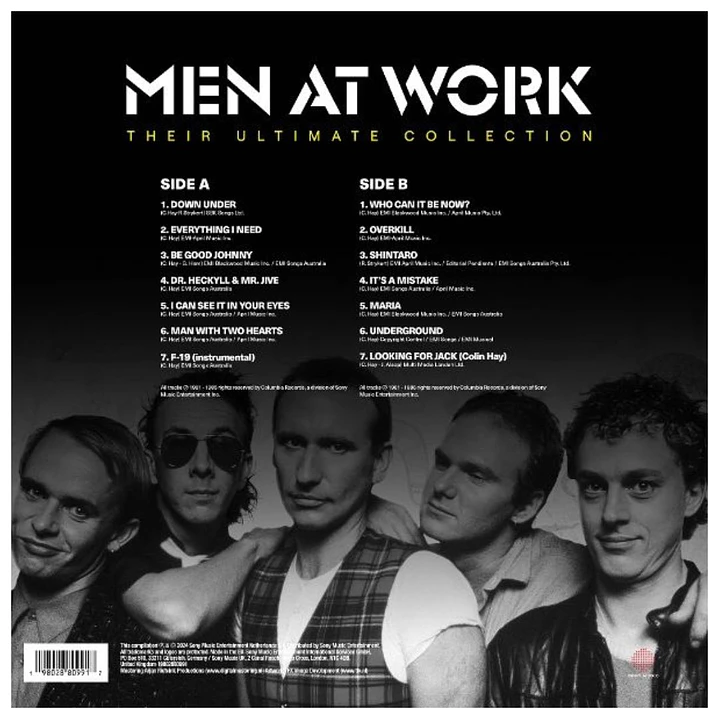 MEN AT WORK - THEIR ULTIMATE COLLECTION / VINILO 2