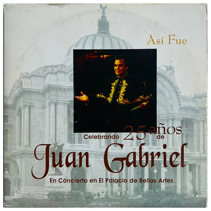JUAN GABRIEL - ASI FUE (PROMO) / CD SINGLE USADO 1