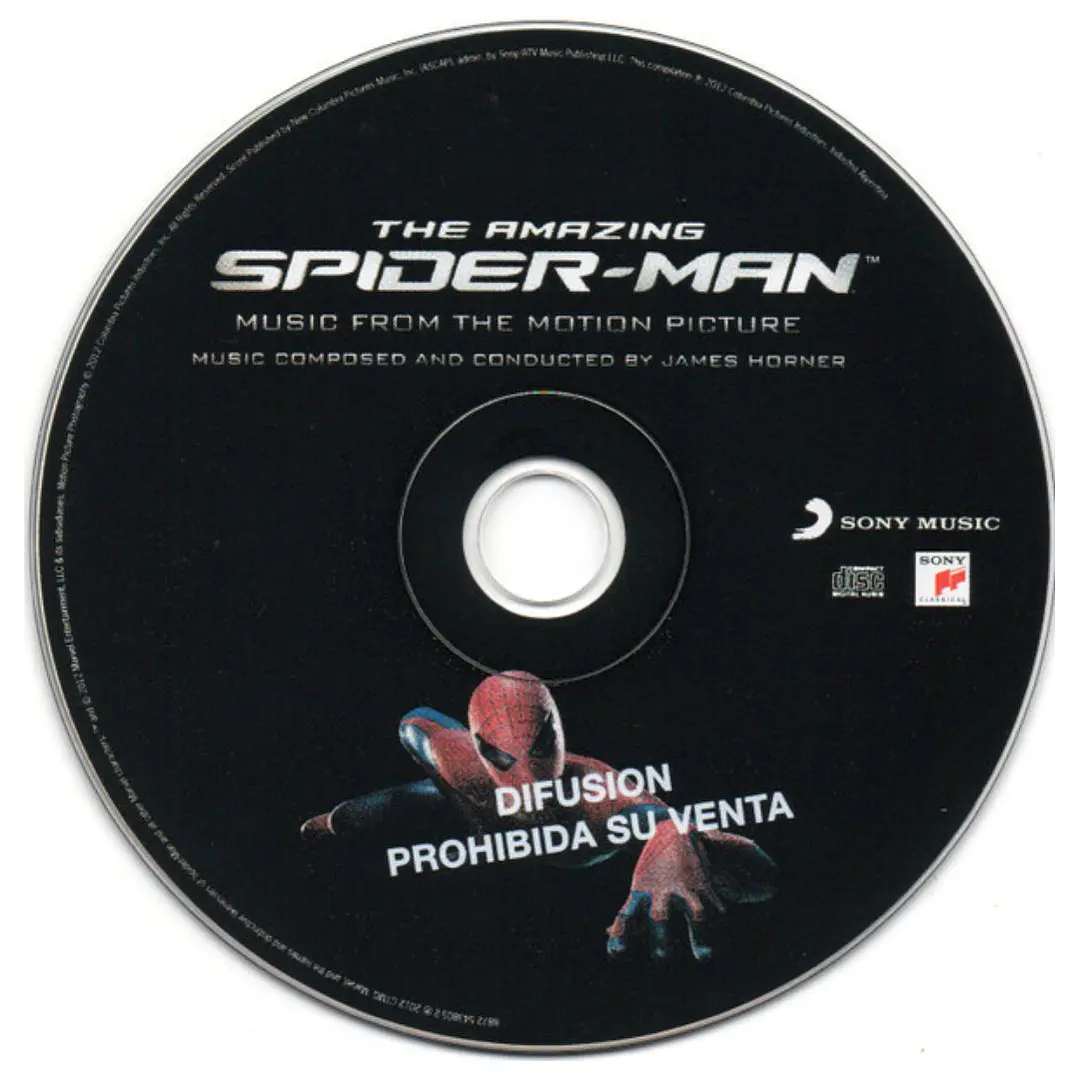 THE AMAZING SPIDER-MAN - JAMES HORNER (OST) / CD 3