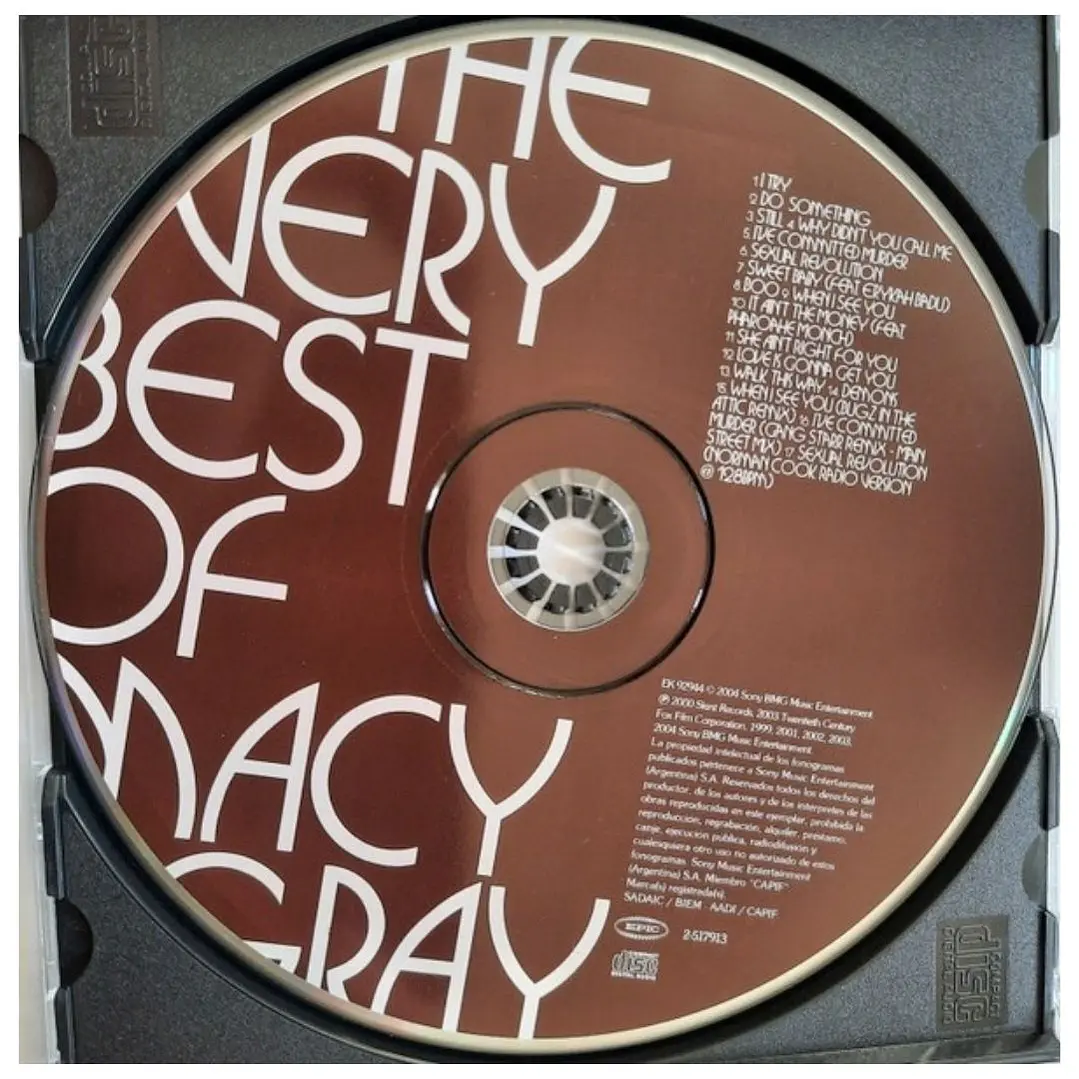 MACY GRAY - THE VERY BEST OF MACY GRAY / CD USADO 3