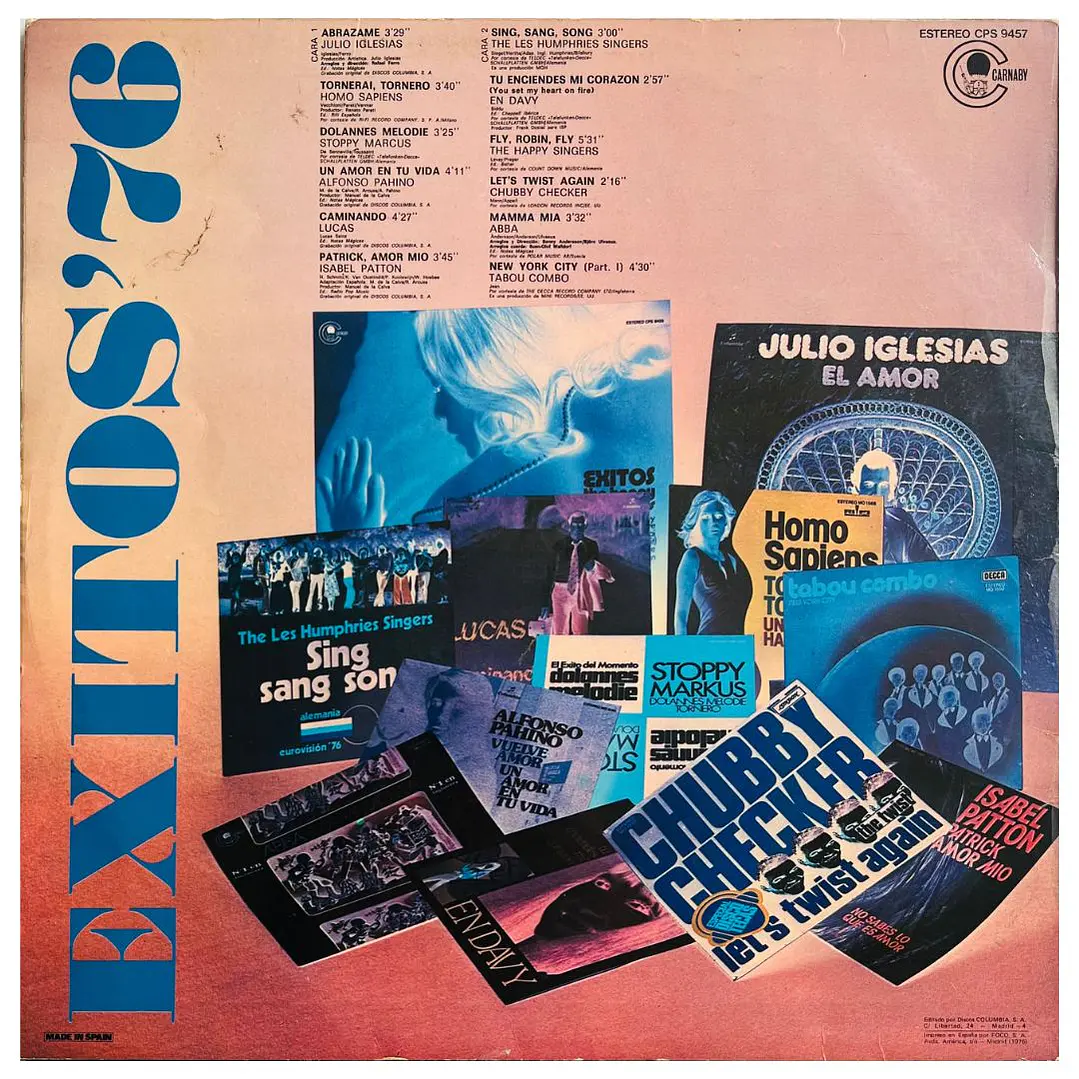 EXITOS '76 - VARIOS ARTISTAS / VINILO USADO 2