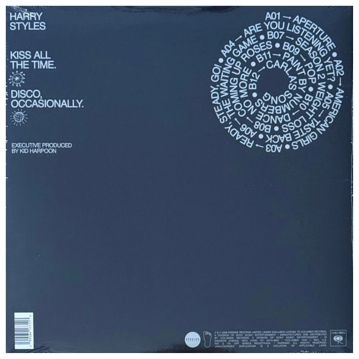 HARRY STYLES - KISS ALL THE TIME / VINILO  2