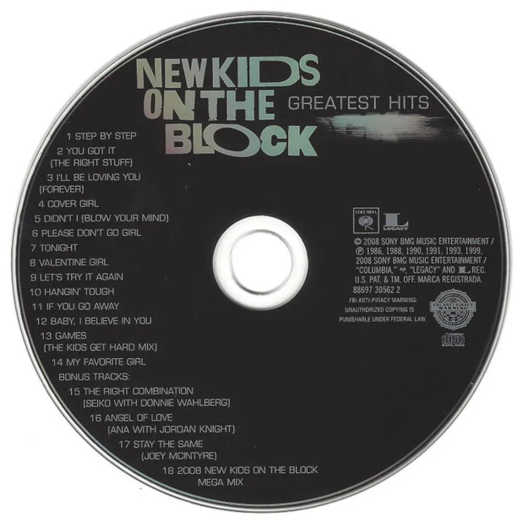 NEW KIDS ON THE BLOCK - GREATEST HITS / CD 3