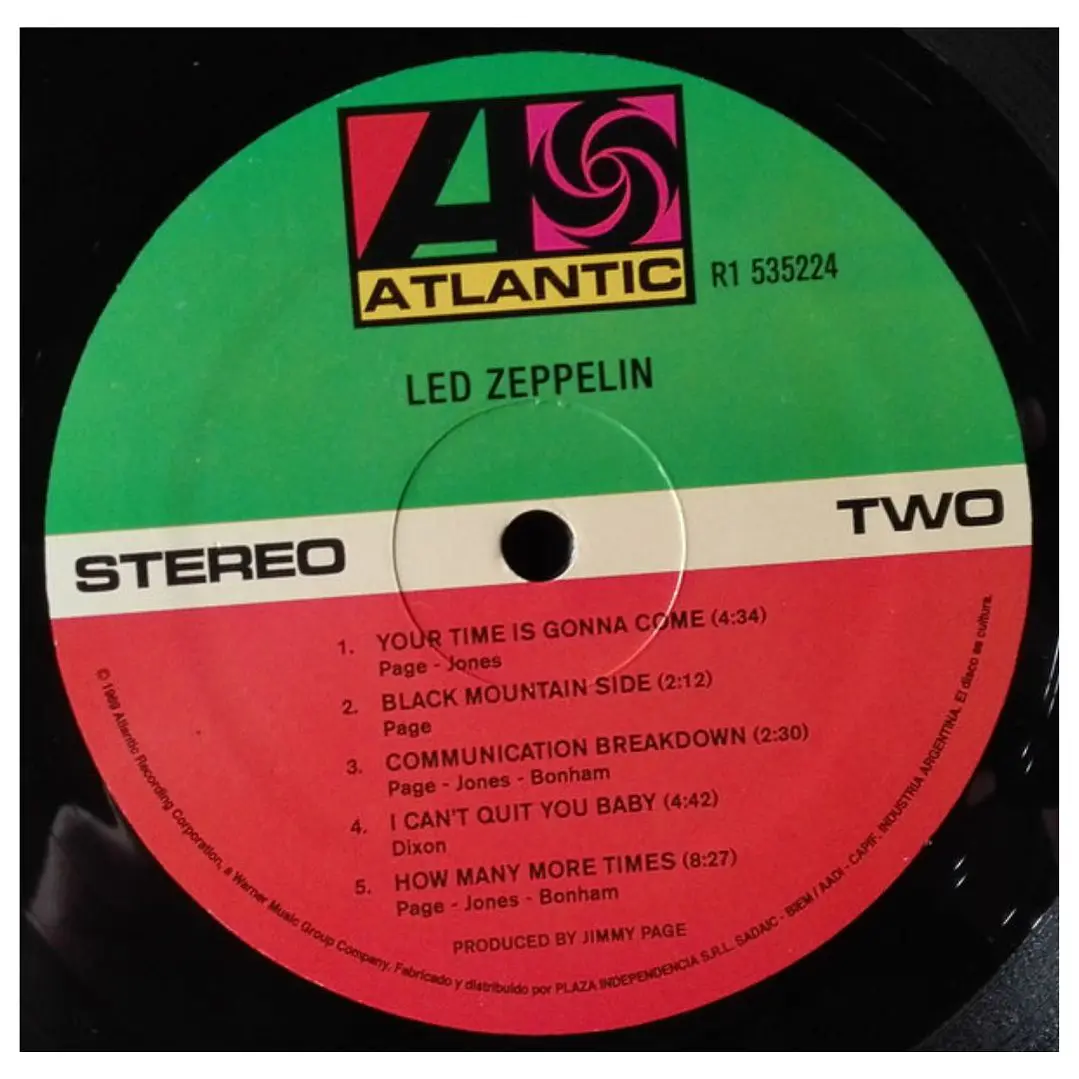 LED ZEPPELIN - LED ZEPPELIN I / VINILO 5