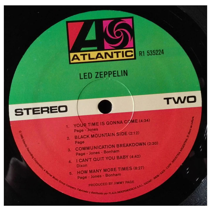 LED ZEPPELIN - LED ZEPPELIN I / VINILO 5