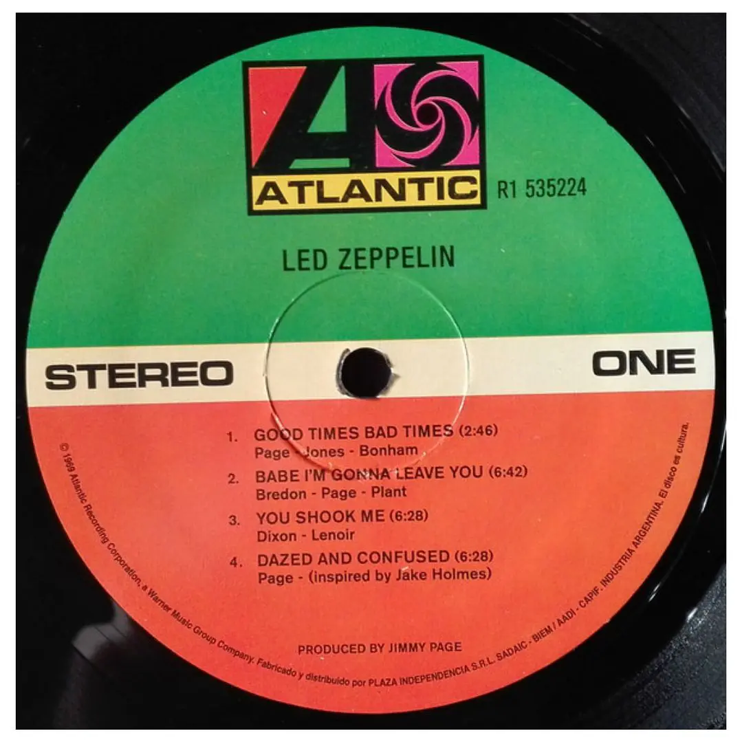 LED ZEPPELIN - LED ZEPPELIN I / VINILO 4