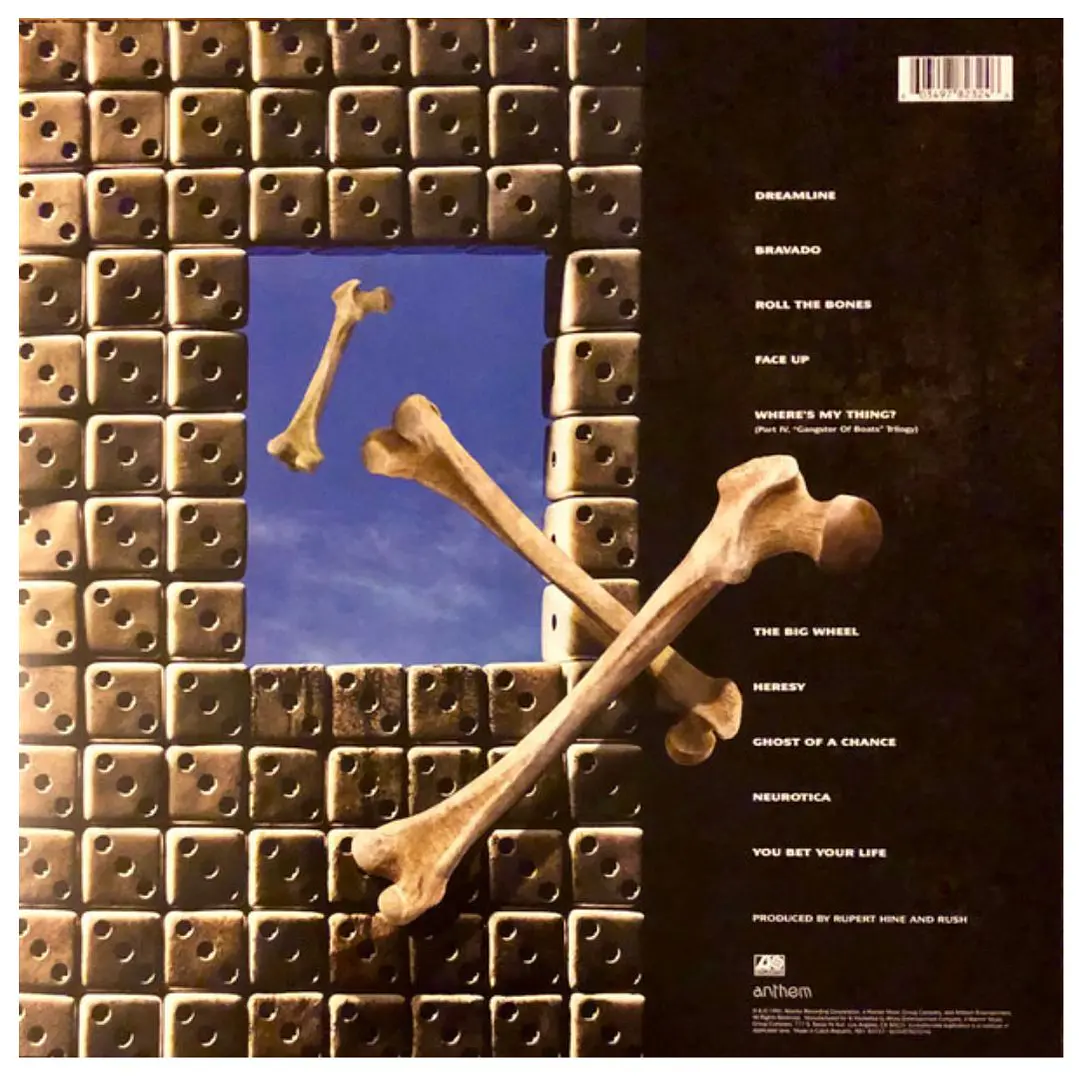 RUSH - ROLL THE BONES / VINILO 2