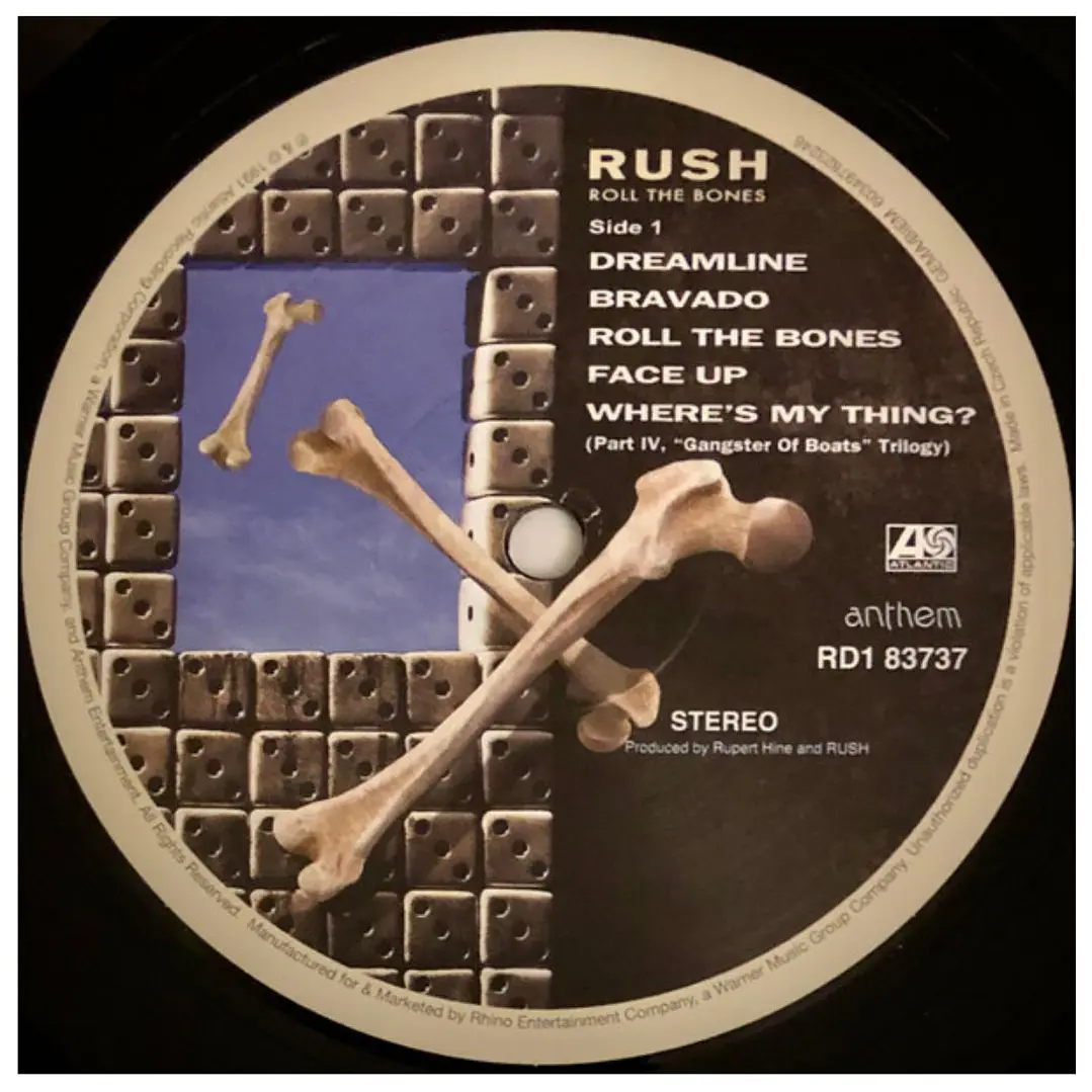 RUSH - ROLL THE BONES / VINILO 7