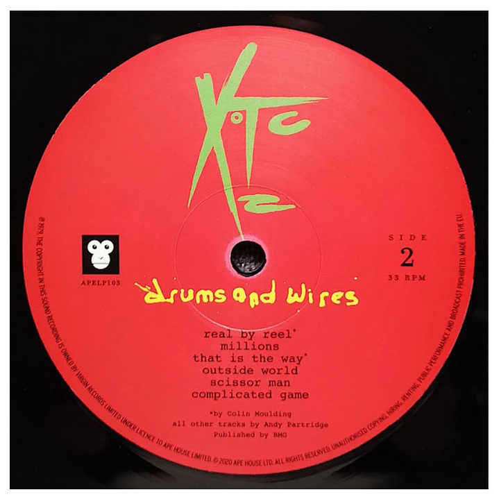 XTC - DRUMS AND WIRES / VINILO  4