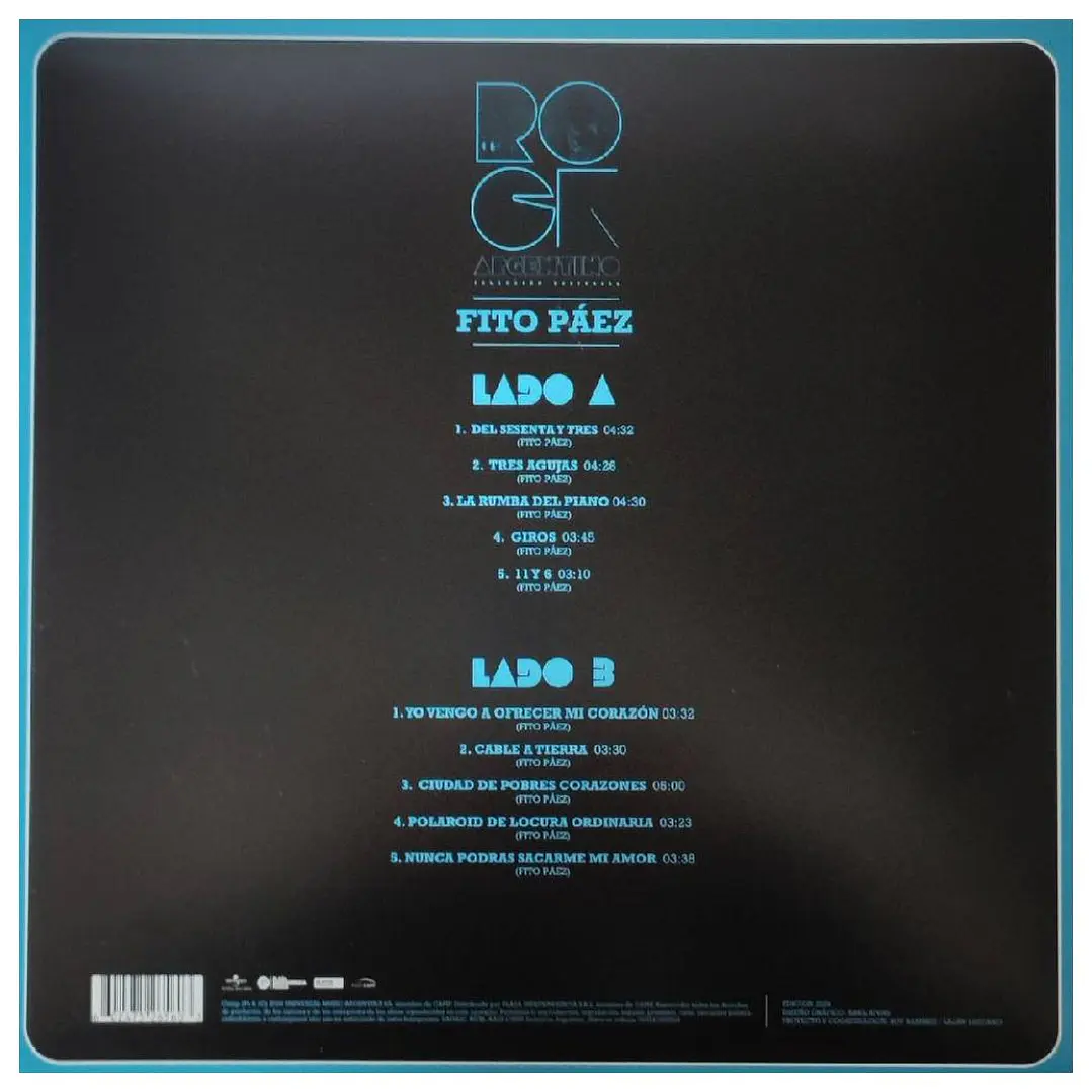 FITO PAEZ - ROCK ARGENTINO / VINILO 2