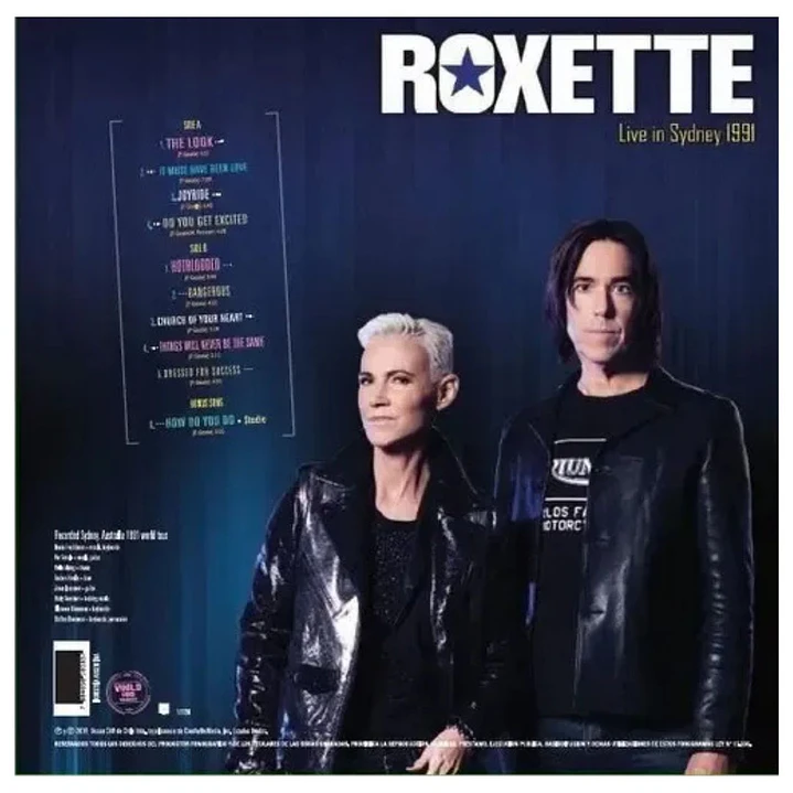 ROXETTE - LIVE IN SYDNEY 1991 (ABIERTO) / VINILO USADO 2