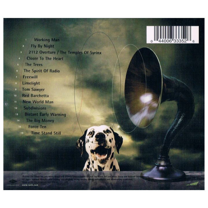 RUSH - SPIRIT OF RADIO: GREATEST HITS (1974-1987) / CD 2