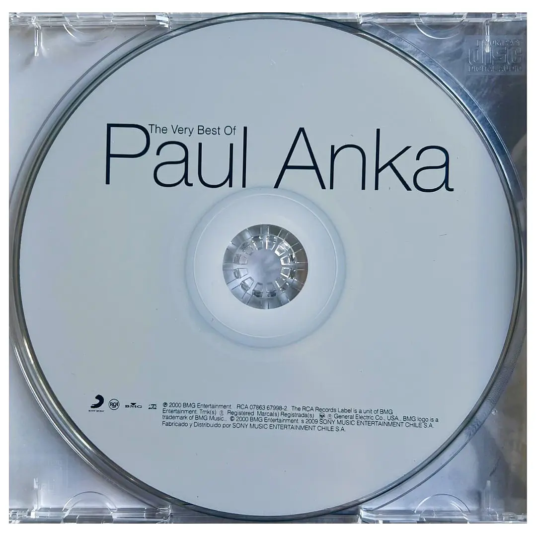 PAUL ANKA - THE VERY BEST OF PAUL ANKA / CD USADO 3