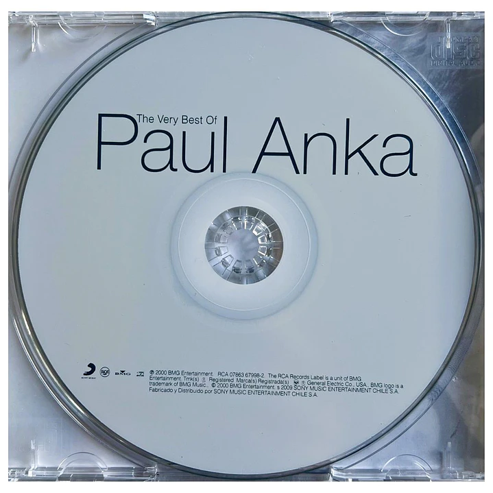 PAUL ANKA - THE VERY BEST OF PAUL ANKA / CD USADO 3