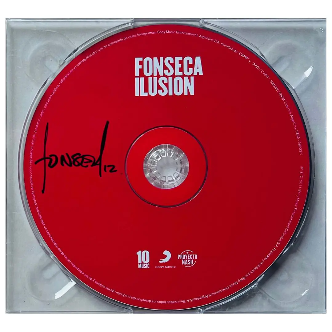 FONSECA - ILUSIÓN (AUTOGRAFIADO) / CD USADO 3