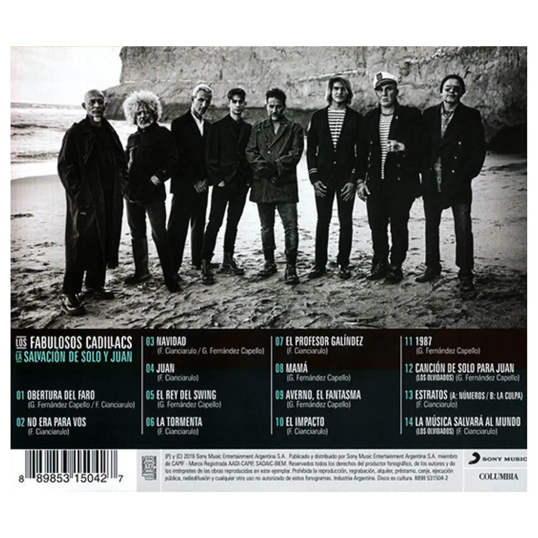 LOS FABULOSOS CADILLACS - LA SALVACIÓN DE SOLO Y JUAN / CD 2