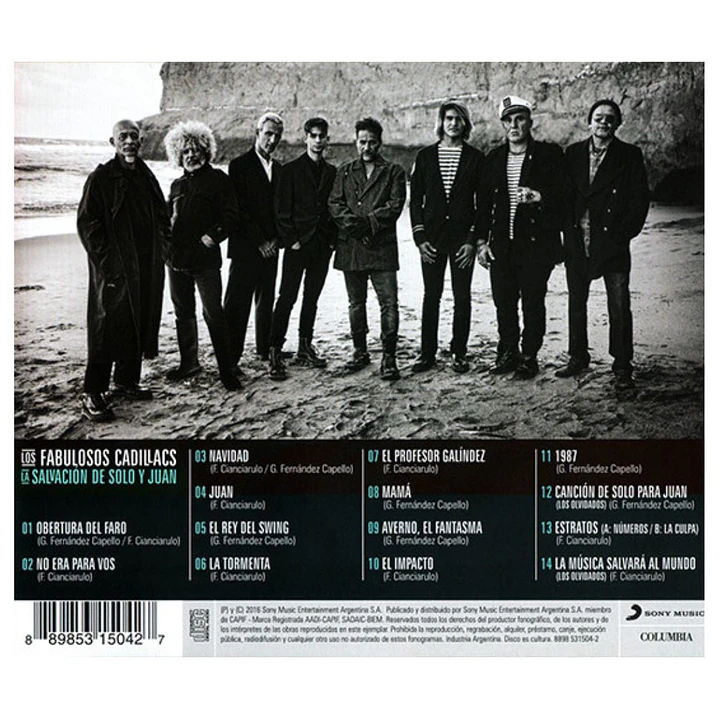 LOS FABULOSOS CADILLACS - LA SALVACIÓN DE SOLO Y JUAN / CD 2