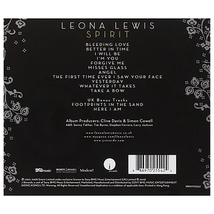 LEONA LEWIS - SPIRIT (UK BONUS TRACKS) / CD USADO