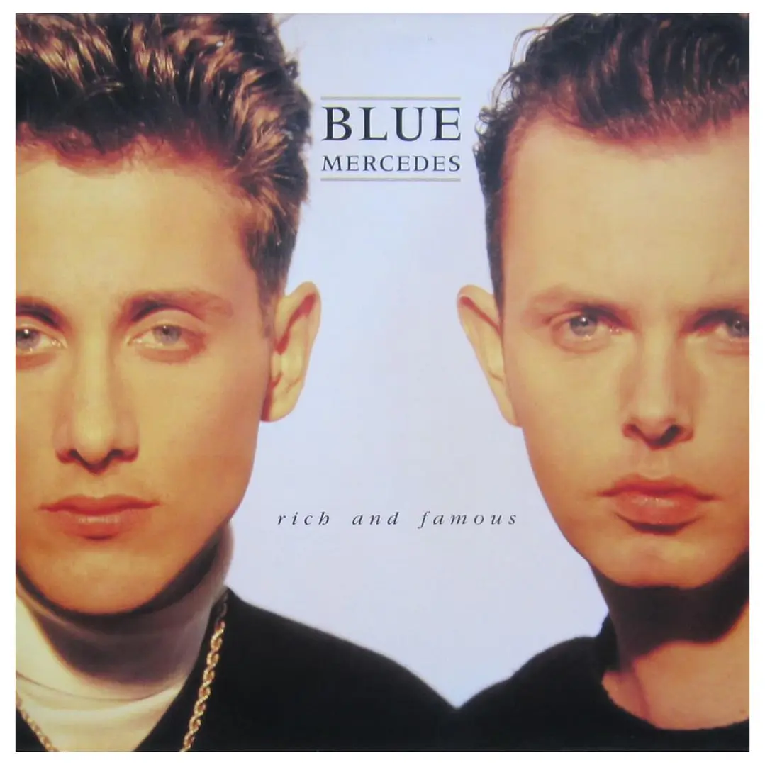 BLUE MERCEDES - RICH AND FAMOUS / VINILO USADO 1