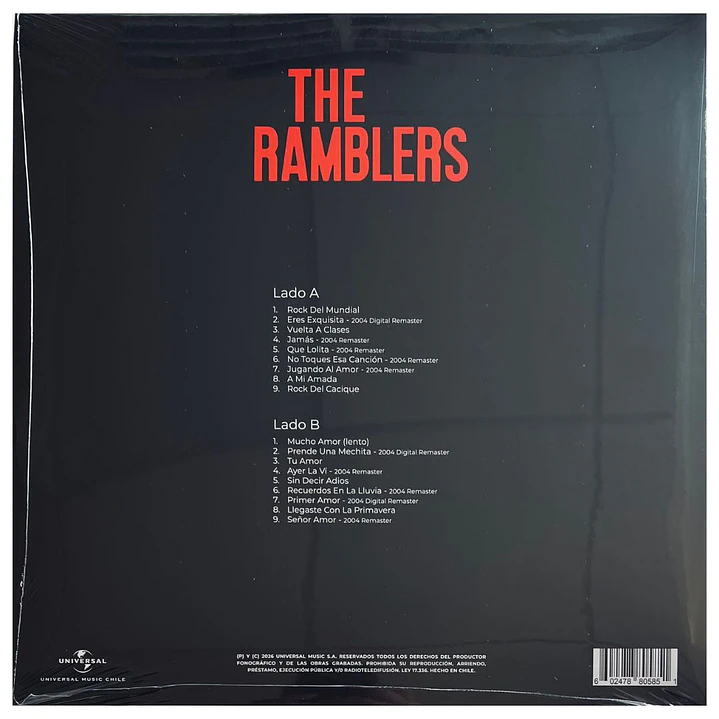 THE RAMBLERS - GRANDES EXITOS / VINILO 2