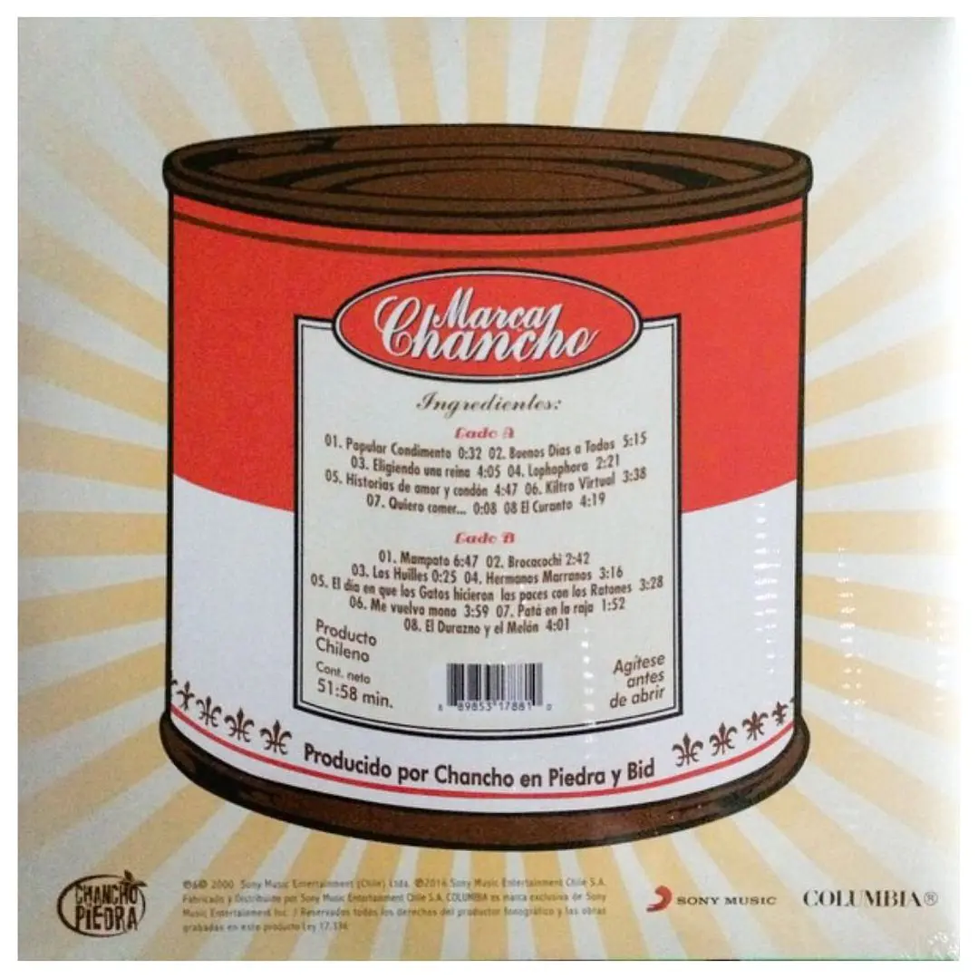 CHANCHO EN PIEDRA - MARCA CHANCHO / VINILO 2