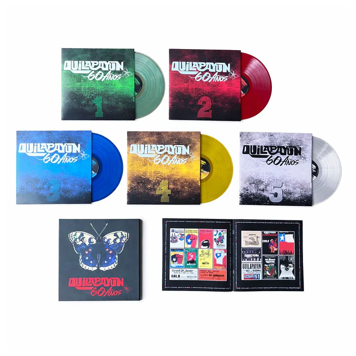 QUILAPAYUN - 60 AÑOS (BOX SET 5LP) / VINILO  2