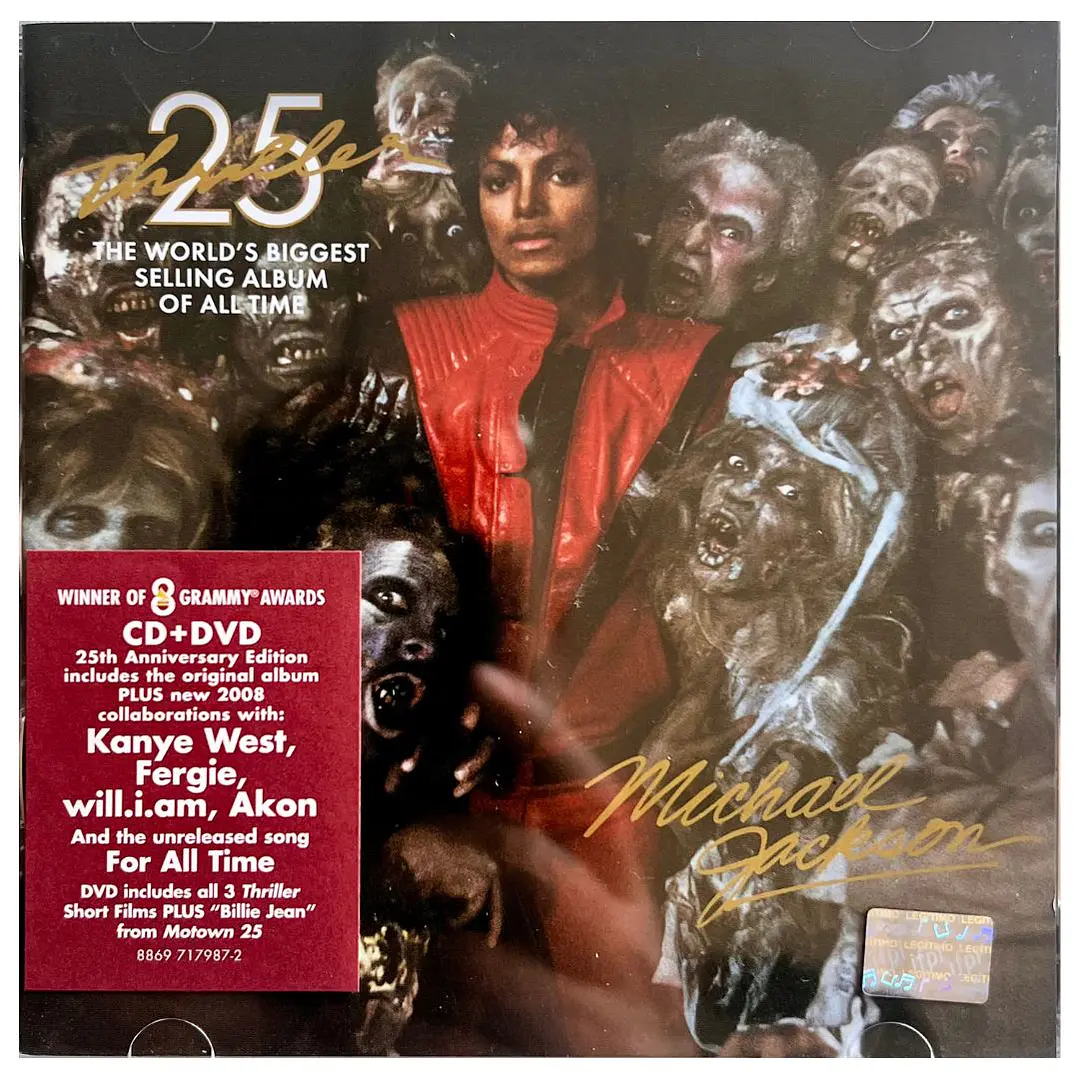 MICHAEL JACKSON - THRILLER 25 (CD+DVD) / CD USADO 2