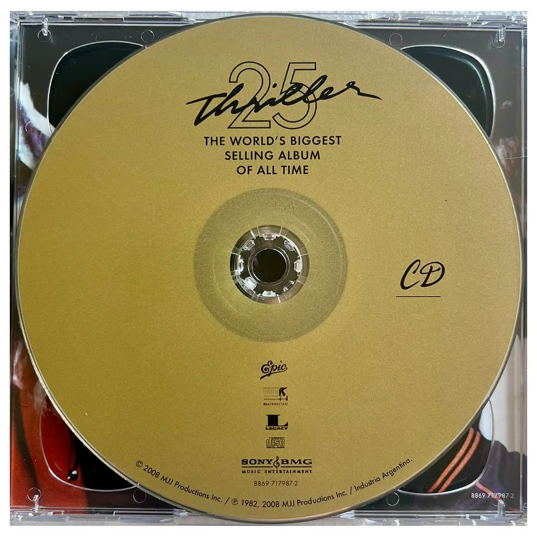 MICHAEL JACKSON - THRILLER 25 (CD+DVD) / CD USADO 5
