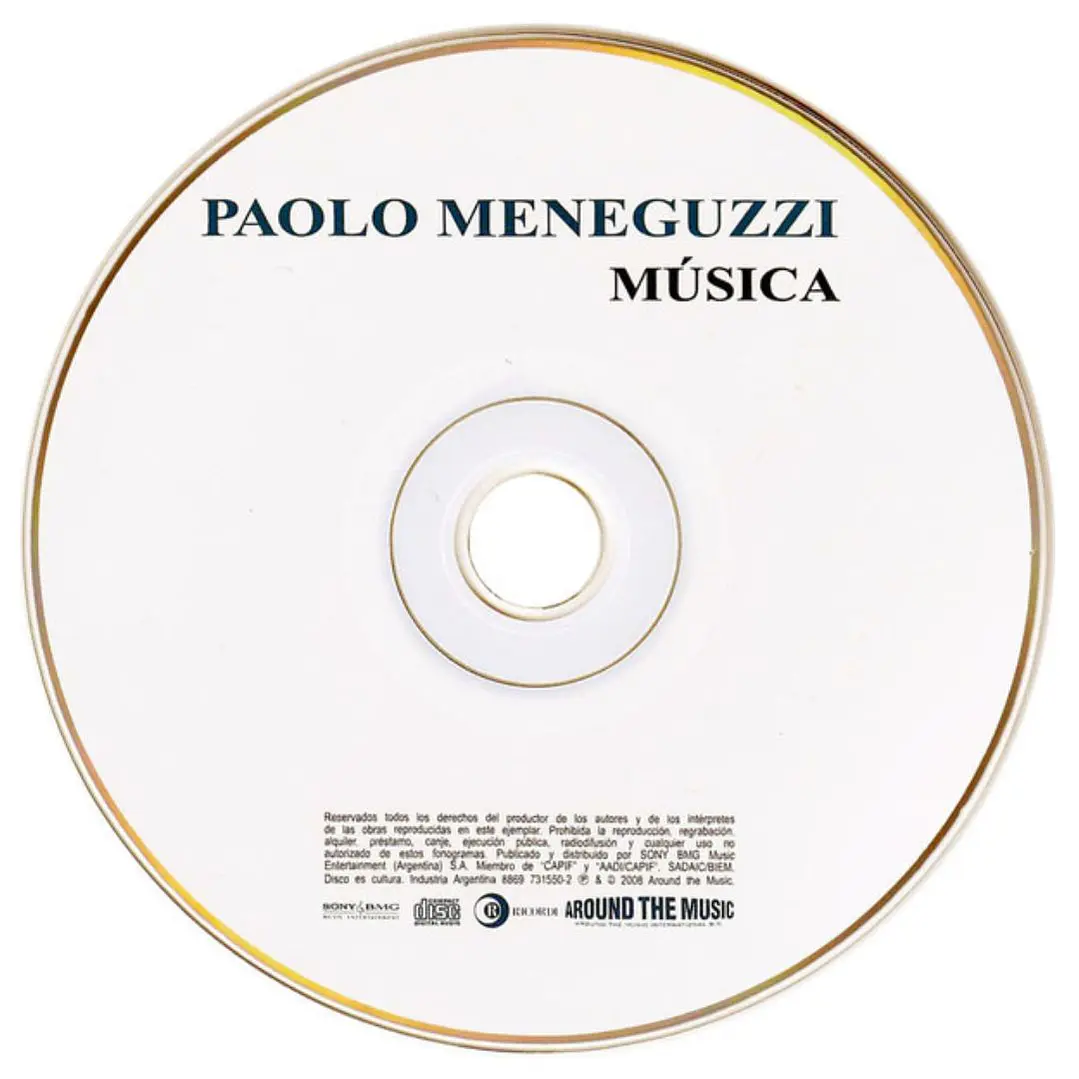 PAOLO MENEGUZZI - MÚSICA (EN ESPAÑOL) / CD 3