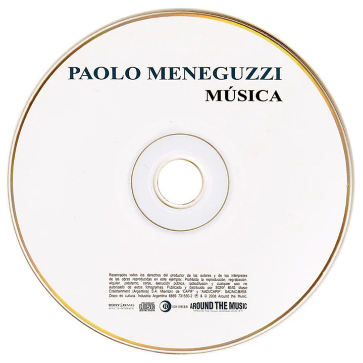 PAOLO MENEGUZZI - MÚSICA (EN ESPAÑOL) / CD 3