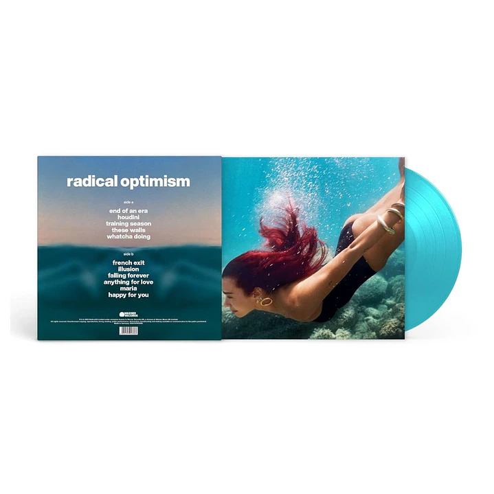 DUA LIPA - RADICAL OPTIMISM (CURAZAO BLUE) / VINILO 4