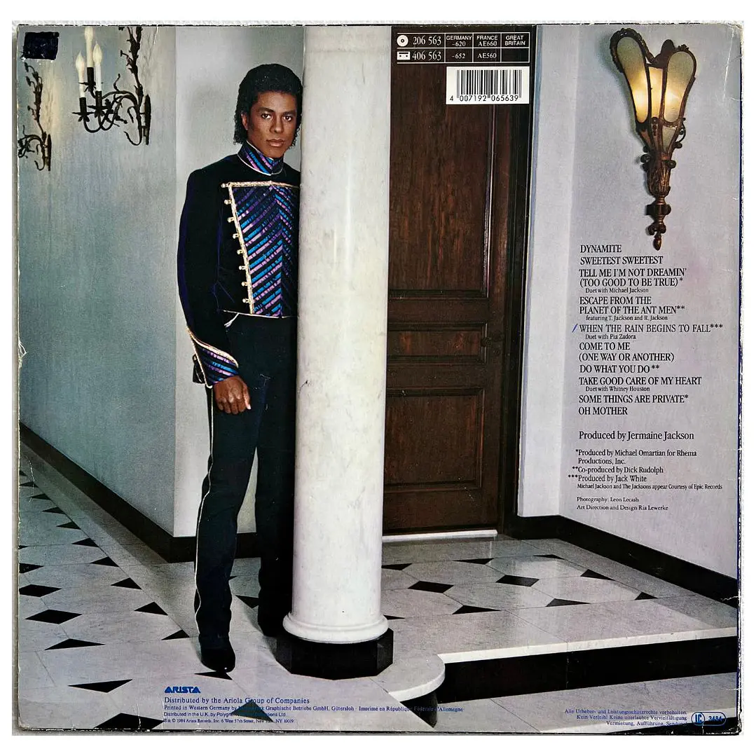 JERMAINE JACKSON - DYNAMITE / VINILO USADO 2