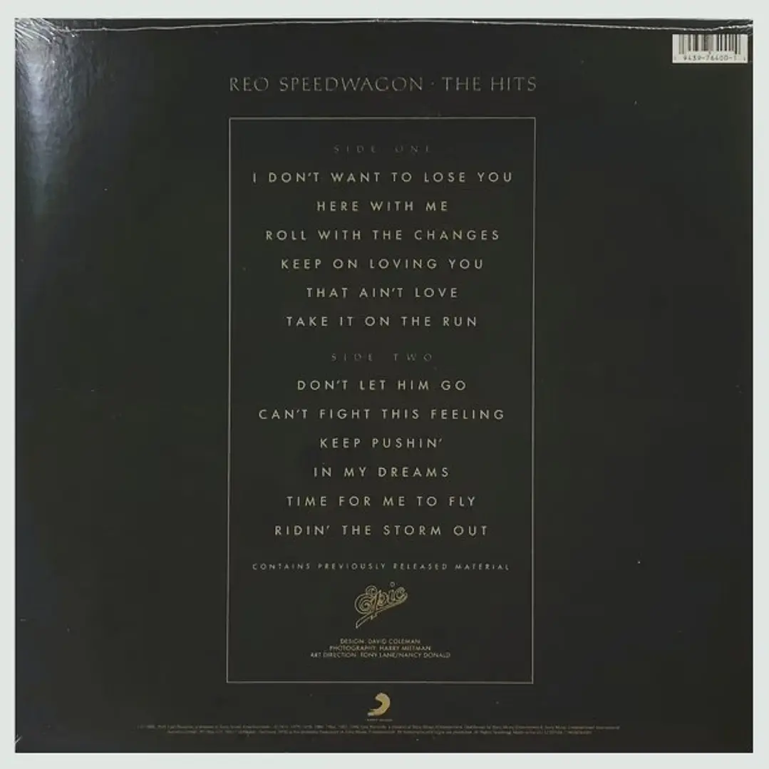 REO SPEEDWAGON - THE HITS / VINILO 2