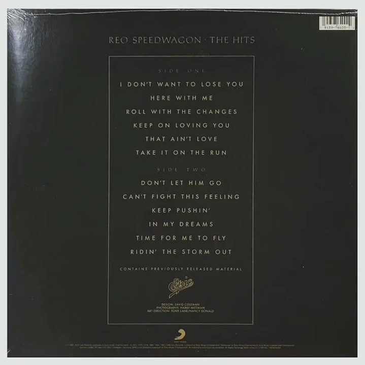 REO SPEEDWAGON - THE HITS / VINILO 2